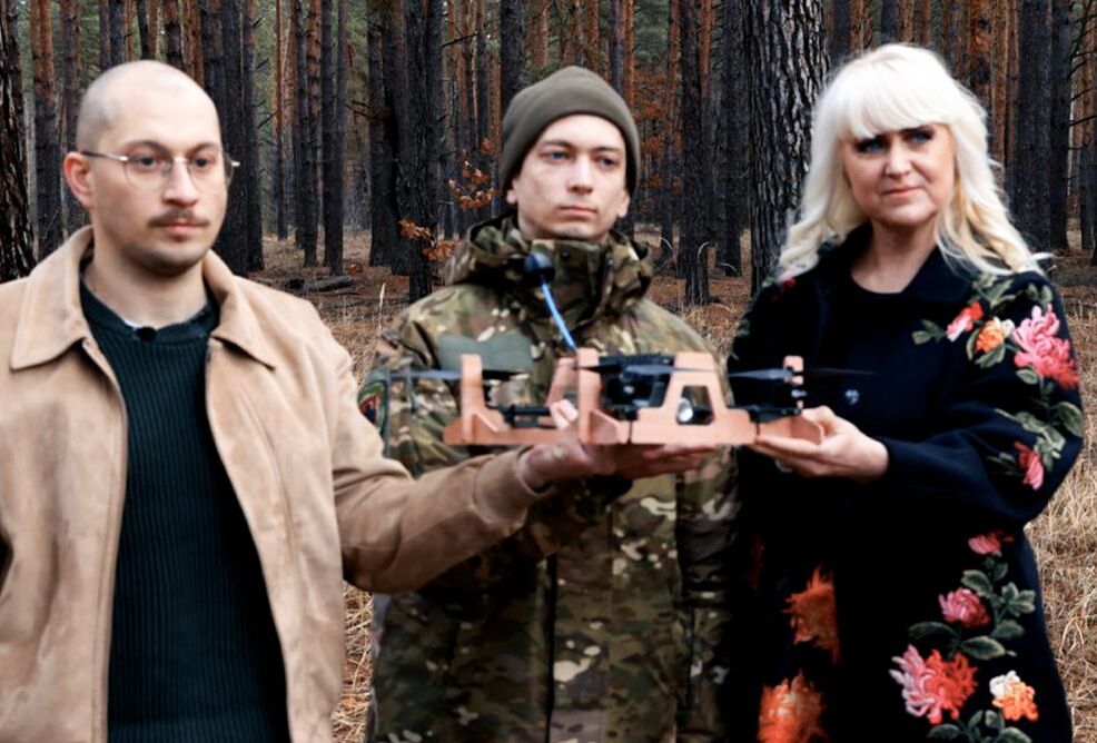 БФ «Велич Життя» спільно з ТОВ «Українська бронетехніка» передали військовим сучасні БпЛА та обладнання – Алла Ландар.